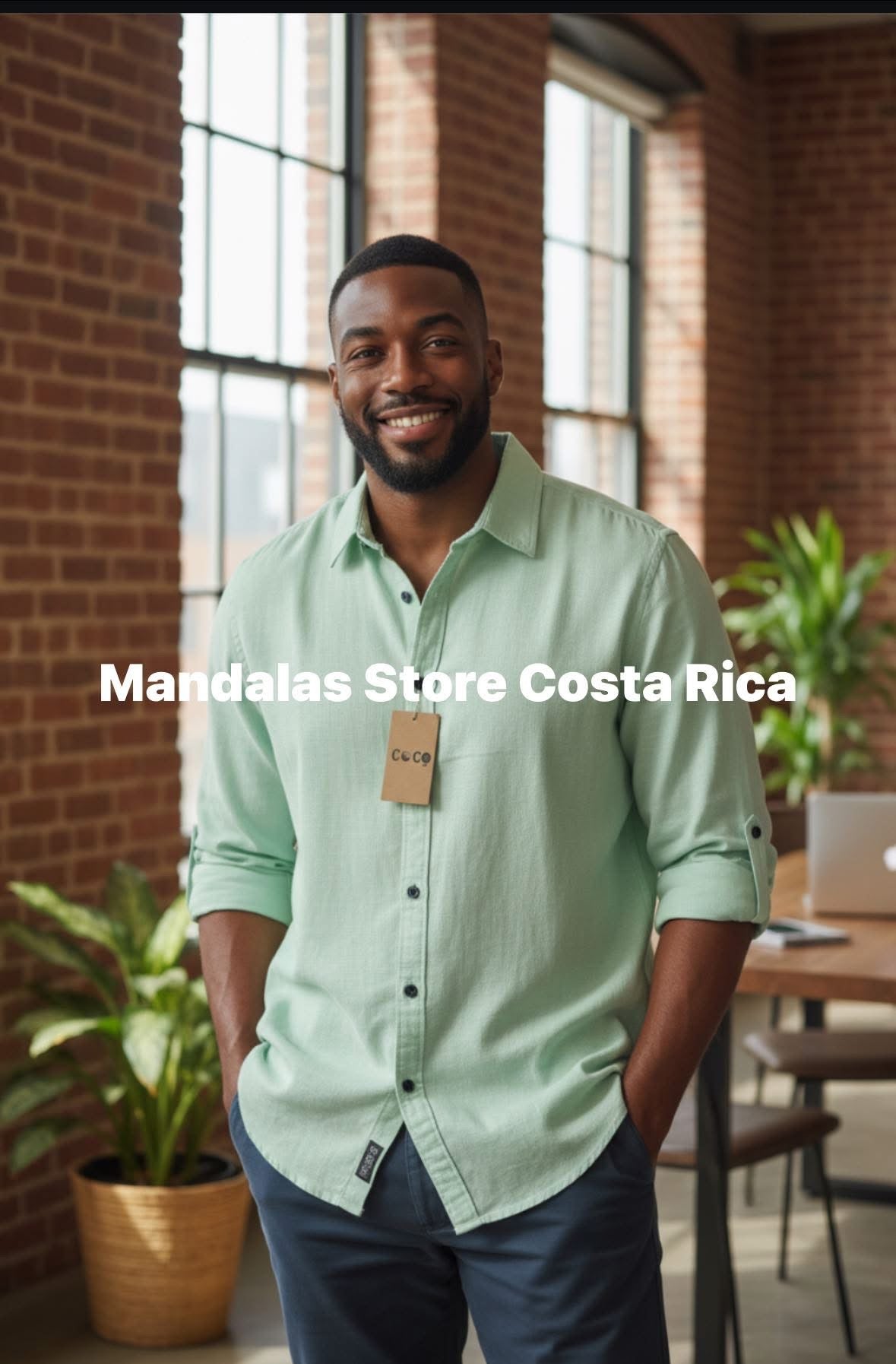 Camisas 100% algodón