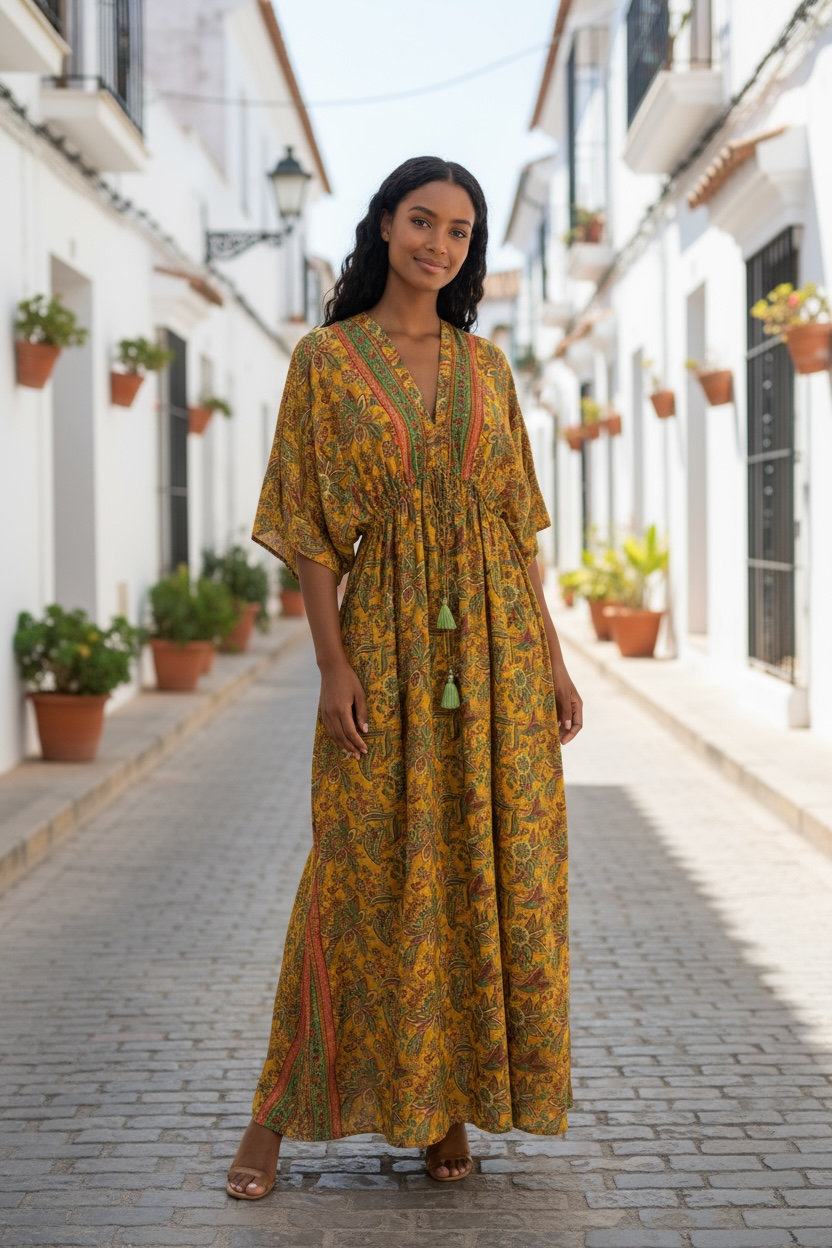 Vestidos de seda